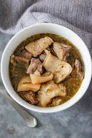 Assorted meat pepper soup 